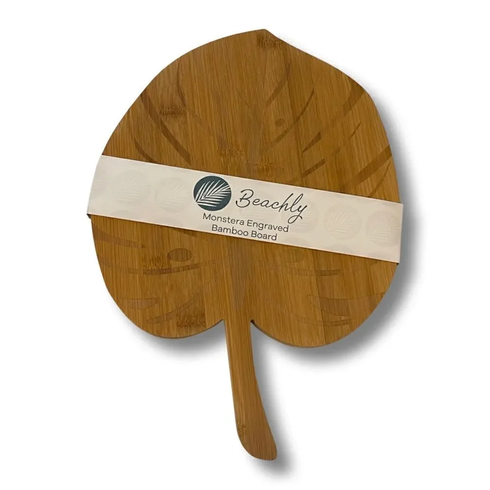 The Monstera Cutting Board By Beachly *Beachly Exclusive